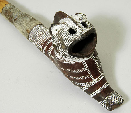 Shilluk tobacco pipe