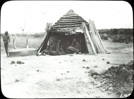 Dinka spirit-shrine