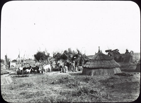 Dinka dry season camp