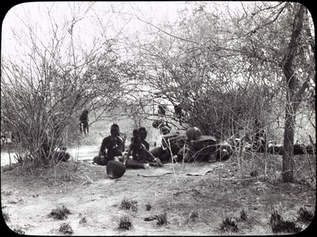 Dinka dry-season camp