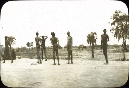 Portrait of Dinka youths