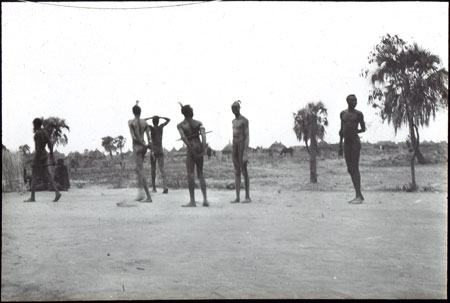 Portrait of Dinka youths