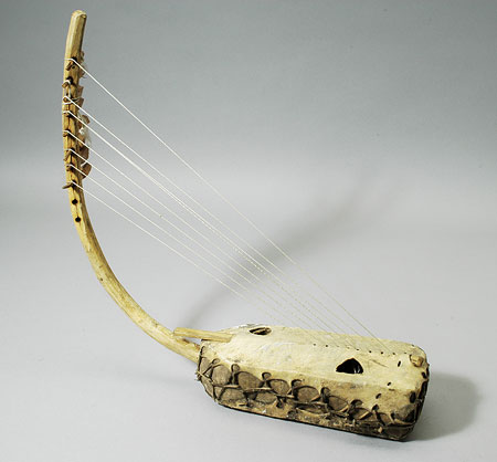 Acholi bow harp