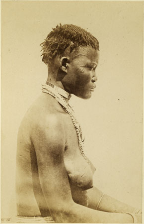 Portrait of a Moro woman