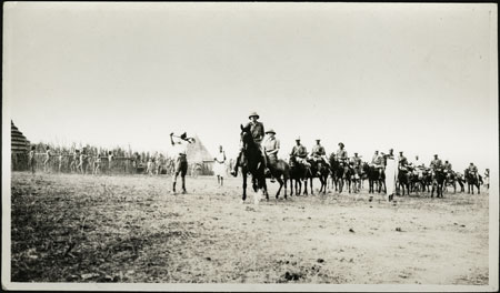 Military patrol in Nuerland