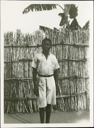 Portrait of a Zande youth