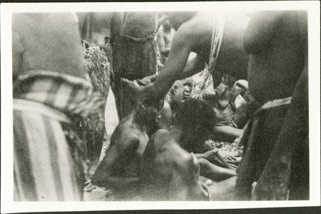 Ritual anointing of Zande widows