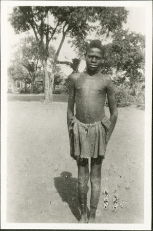 Portrait of a Zande youth