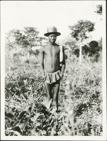 Portrait of a Zande man