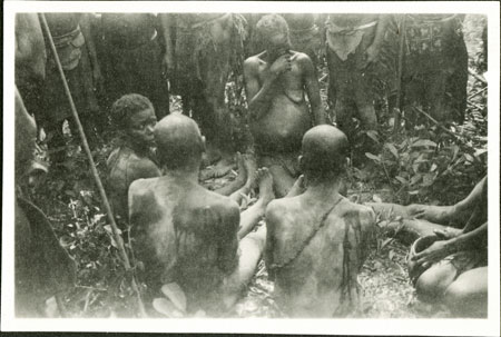 Ritual anointing of Zande widows