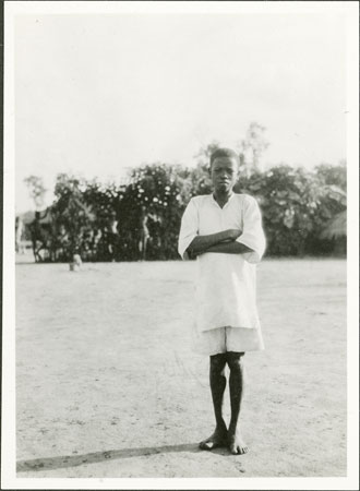 Portrait of a Zande boy