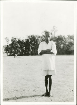 Portrait of a Zande boy