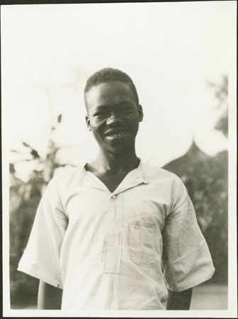 Portrait of a Zande boy