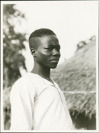 Portrait of a Zande boy