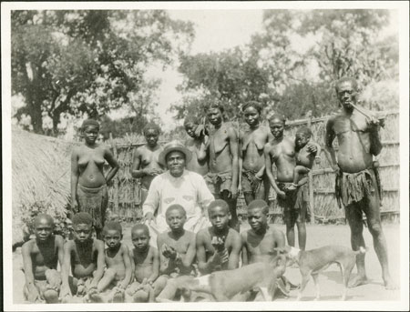 Zande prince and family