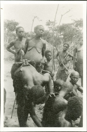 Ritual anointing of Zande widows