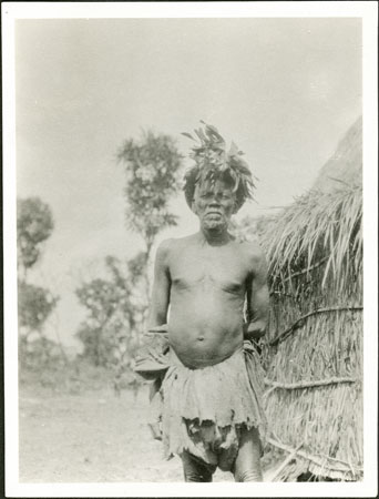 Portrait of a Zande man