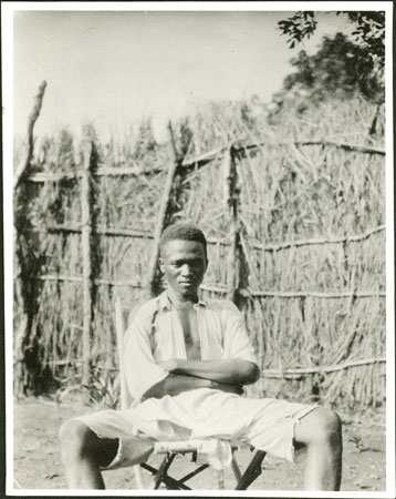 Portrait of a Zande prince's son