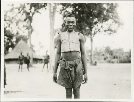 Portrait of a Zande youth