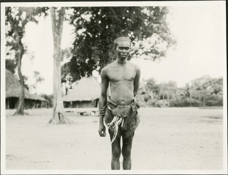 Portrait of a Zande youth