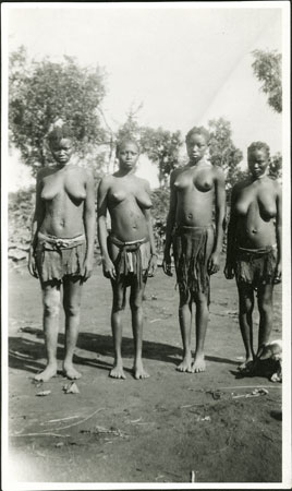 Four Zande women