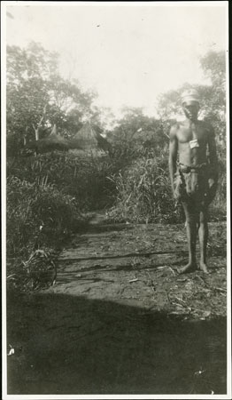 Portrait of a Zande man