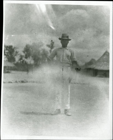 Portrait of a Zande man