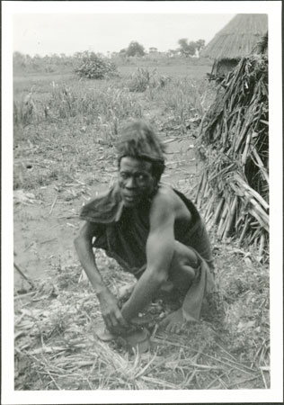 ?Oromo man wearing hat