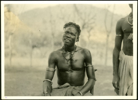 Portrait of an Ingessana man