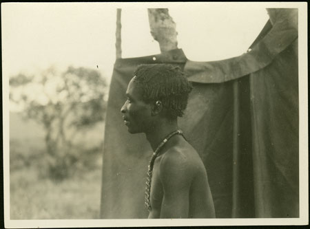 Portrait of an Ingessana man