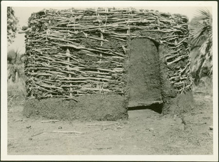 Ingessana hut building