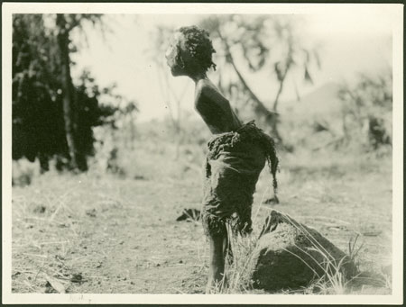 Ingessana ritual carving 