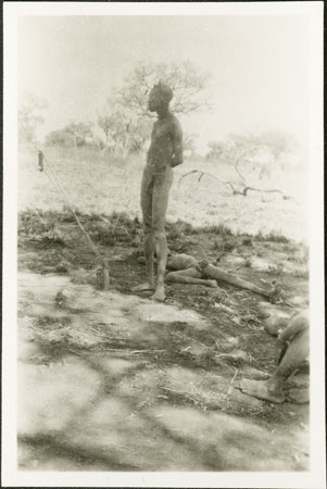 Portrait of Nuer youths