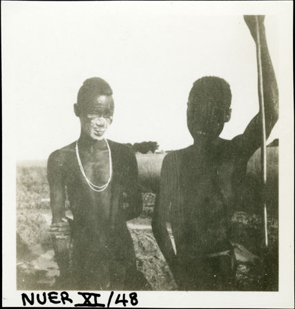 Portrait of Nuer youths