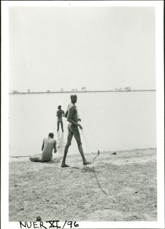 Nuer fishing