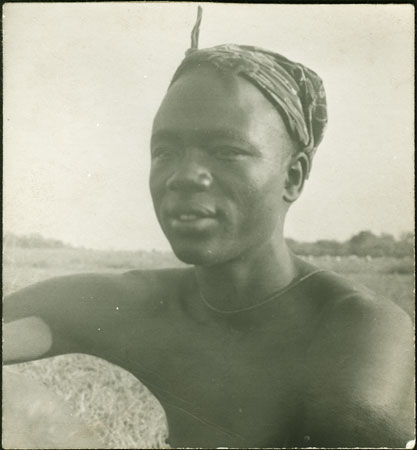 Portrait of a Mandari youth