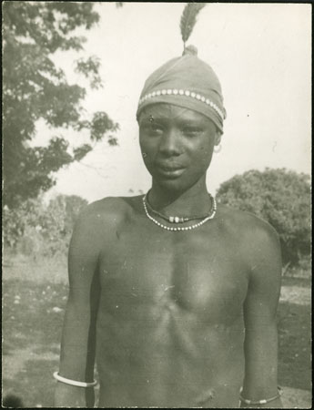 Portrait of a Mandari youth