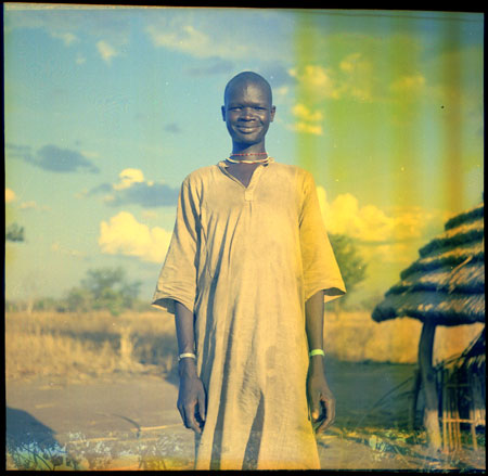 Portrait of a Mandari man