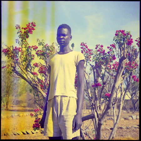 Portrait of a Mandari youth