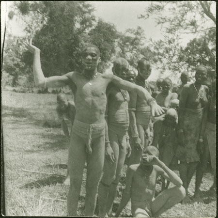 Mandari youth performing