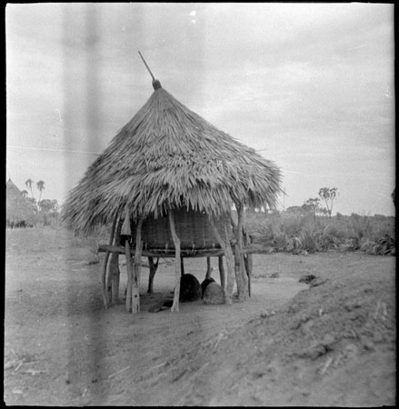 Mandari storage hut and ?shrine