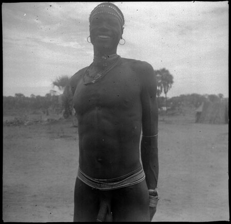 Portrait of a Mandari youth