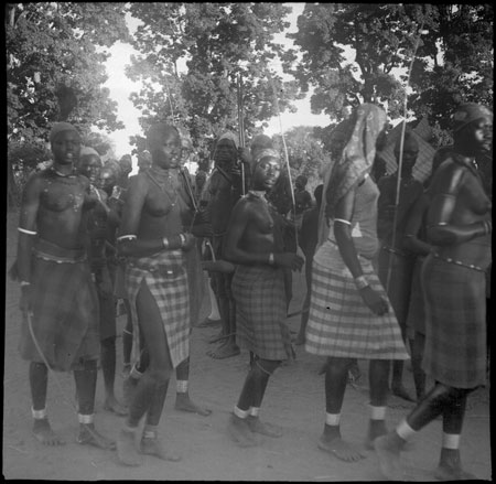 Mandari women at dance