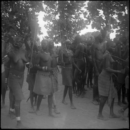 Mandari women at dance