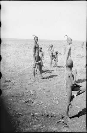 Portrait of Nuer youths