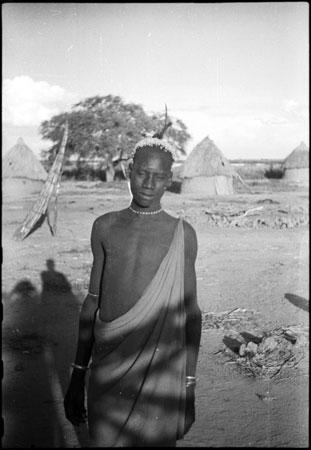 Portrait of a Shilluk youth