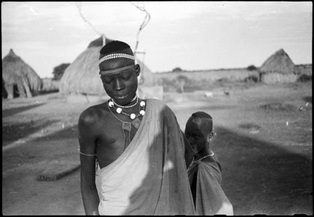 Portrait of a Shilluk youth