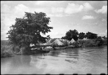 Nuer or Dinka village