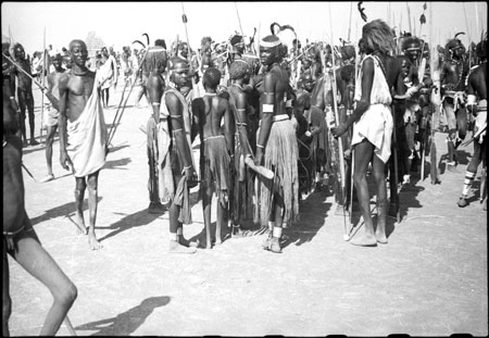 Women at Dinka dance 