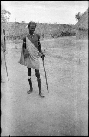 Portrait of a Shilluk youth